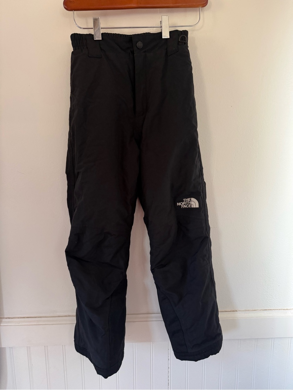 The North Face Boys Black Insulated Snow Pants Size S 7/8